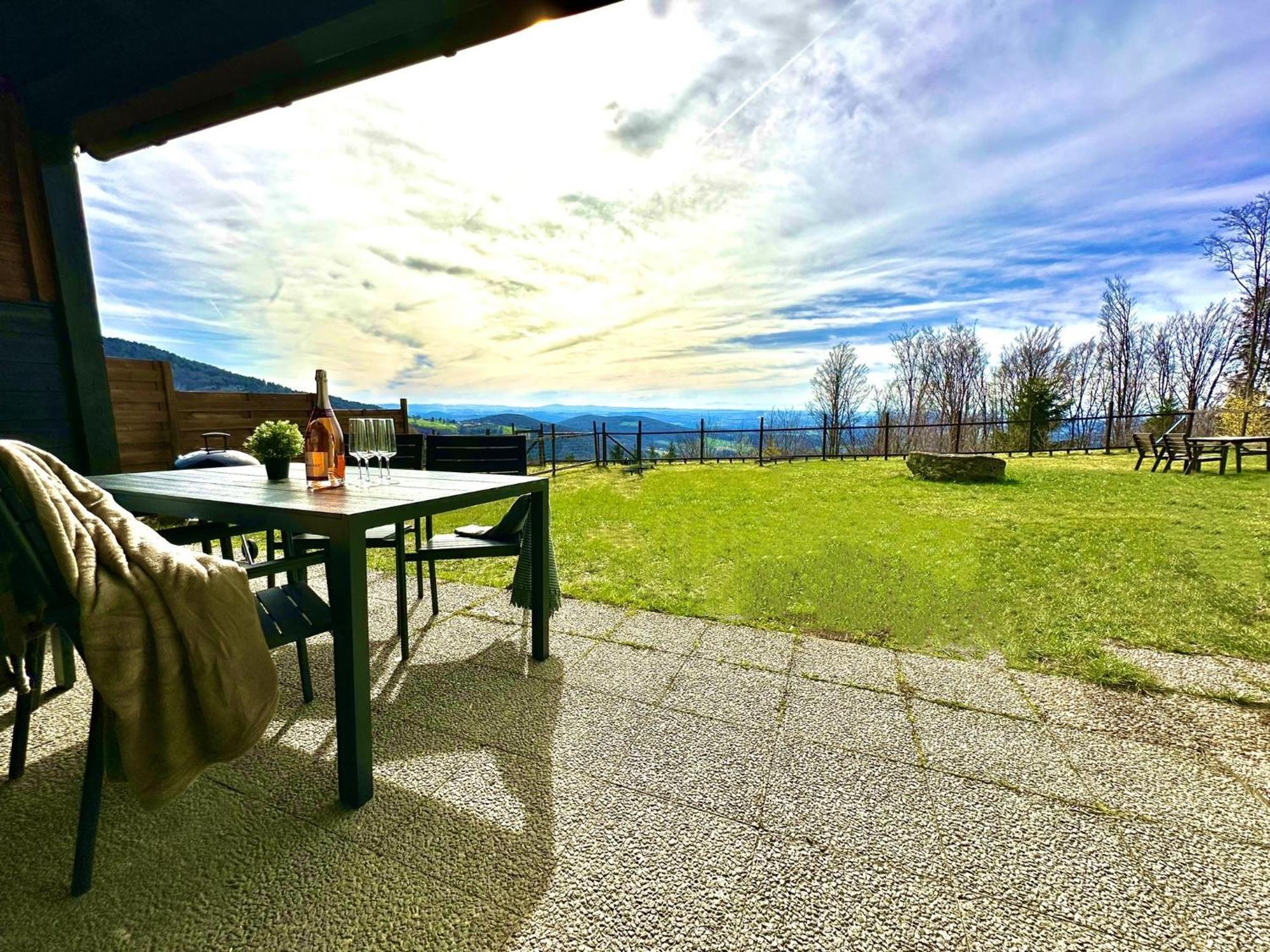 Gemuetliches Alpenblick Berg-Bungalow + Grosser Garten + Netflix! Schöfweg Exterior foto