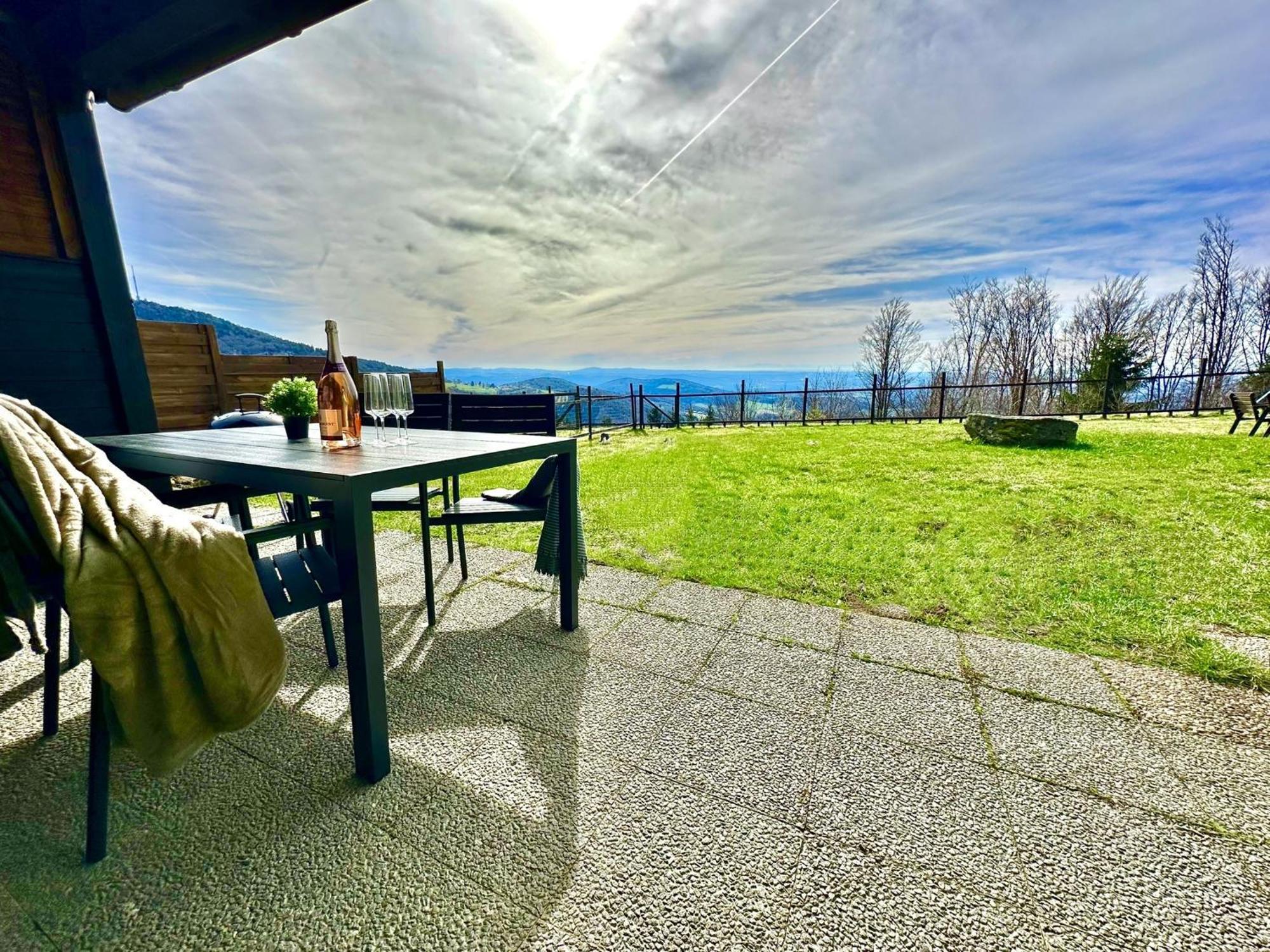 Gemuetliches Alpenblick Berg-Bungalow + Grosser Garten + Netflix! Schöfweg Exterior foto